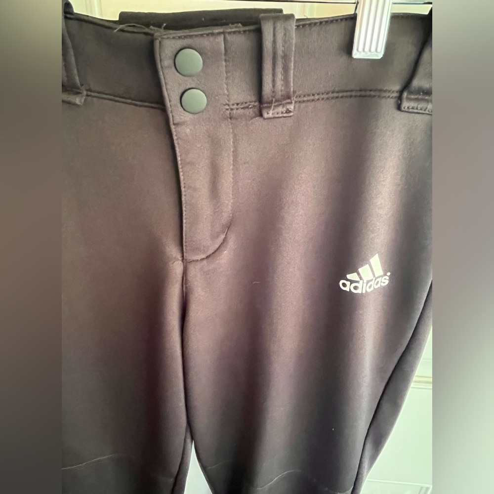 ADIDAS Men’s Baseball Pants Knee Length size Small Black